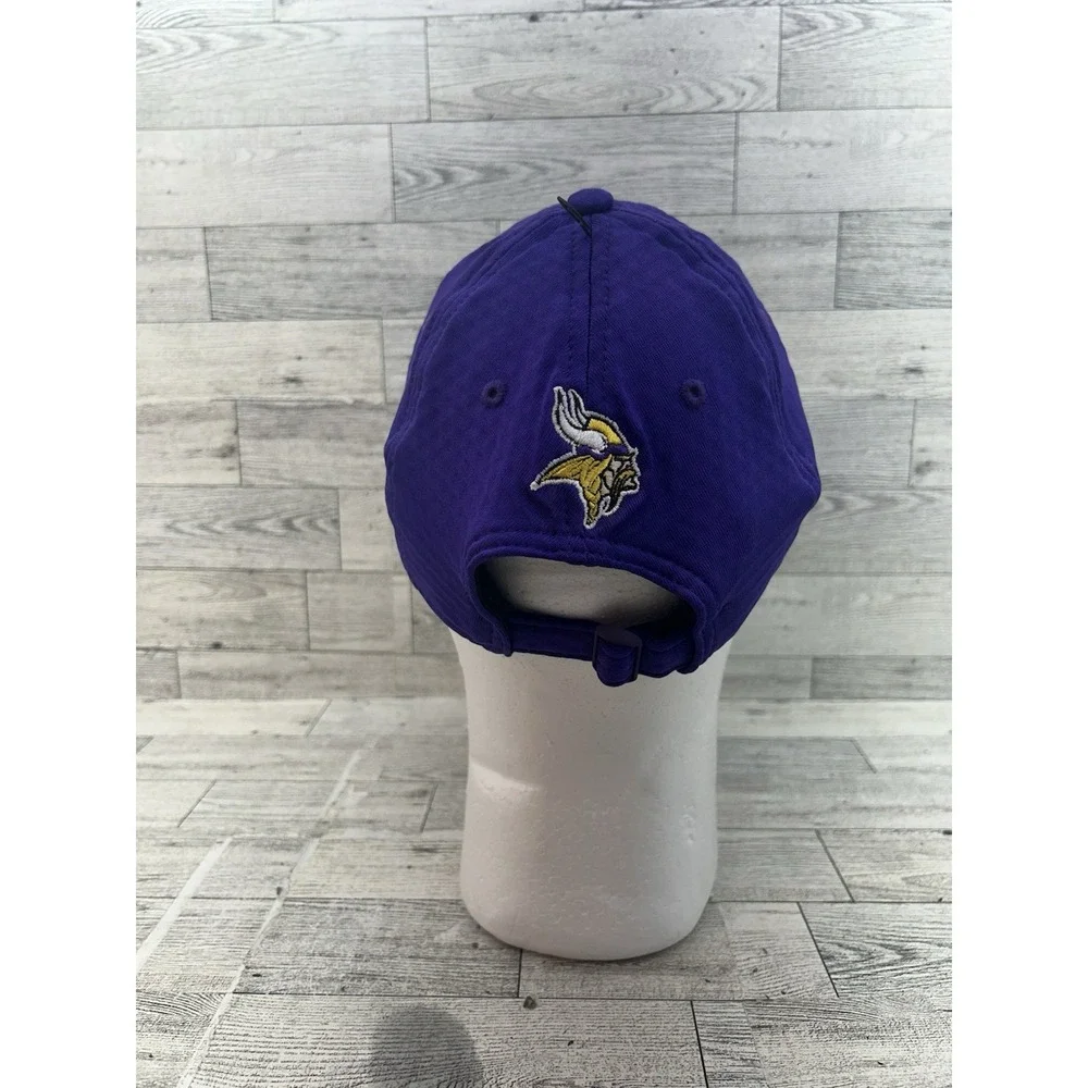 Minnesota Vikings New‎ Era 9Twenty NFL Adjustable Training Hat Purple Yellow
